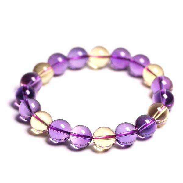 natural stones ametrine bracelet citrine amethyst crystal quartz round bead men women bracelet healing energy gift lucky jewelry, Golden;silver
natural stones ametrine bracelet citrine amethyst crystal quartz round bead men women bracelet healing energy gift lucky jewelry, Golden;silver