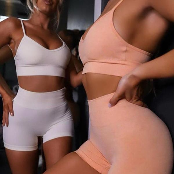 yoga outfits seamless women set gym clothes sports bra fitness crop short sleeve shirt high waist shorts suits athletic wear, White;red
yoga outfits seamless women set gym clothes sports bra fitness crop short sleeve shirt high waist shorts suits athletic wear, White;red
