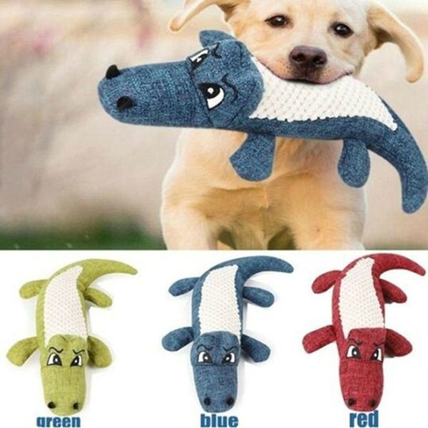 pet dog toys linen plush crocodile animal toy dog chew squeaky noise toy cleaning teeth tough interactive toys for dogs
pet dog toys linen plush crocodile animal toy dog chew squeaky noise toy cleaning teeth tough interactive toys for dogs