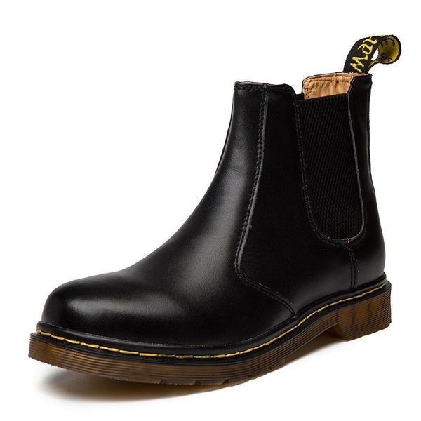 new autumn winter men shoes boots genuine leather ankle boots vintage classic male leather size 35-46, Black
new autumn winter men shoes boots genuine leather ankle boots vintage classic male leather size 35-46, Black