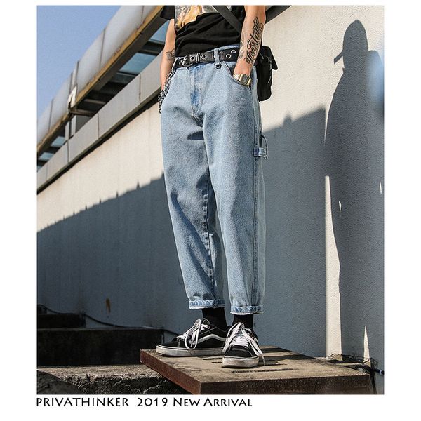 men streetwear blue jeans pants 2019 mens harajuku overalls denim pants male black korean style fashion harem
men streetwear blue jeans pants 2019 mens harajuku overalls denim pants male black korean style fashion harem