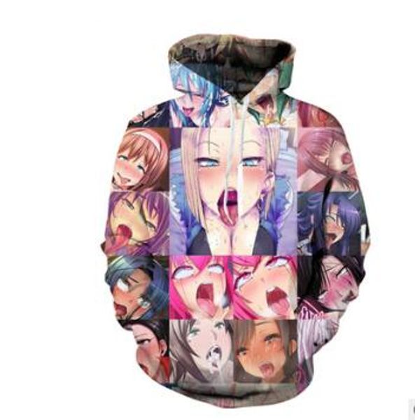 аниме толстовки модные пары мужские женщины унисекс мультфильм ahegao sexy girl 3d печати хип-хоп толстовки свитер толстовка куртка пуловер, Black
аниме толстовки модные пары мужские женщины унисекс мультфильм ahegao sexy girl 3d печати хип-хоп толстовки свитер толстовка куртка пуловер, Black