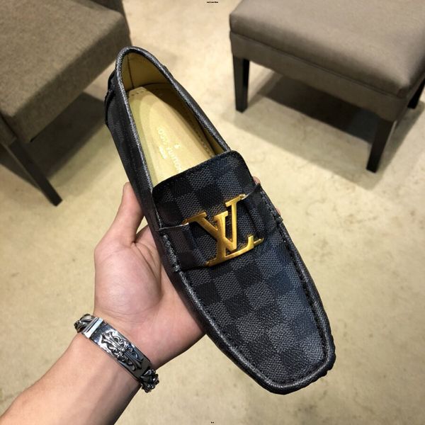 2019 натуральная кожа мужчины повседневная обувь роскошные бренды мужские мокасины мокасины дышащий скольжения на черный вождения обувь плюс, Black 
2019 натуральная кожа мужчины повседневная обувь роскошные бренды мужские мокасины мокасины дышащий скольжения на черный вождения обувь плюс, Black