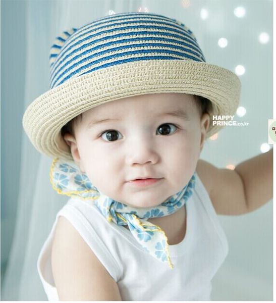 mz1611 korean-style summer new style children's hat bear cartoon children's straw hat, Yellow
mz1611 korean-style summer new style children's hat bear cartoon children's straw hat, Yellow
