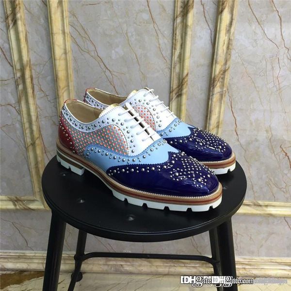 2018 new christias daddy flat blue loafers new red bottoms louboutinss hubertus orlato plad flat oxfords leather shoes
2018 new christias daddy flat blue loafers new red bottoms louboutinss hubertus orlato plad flat oxfords leather shoes