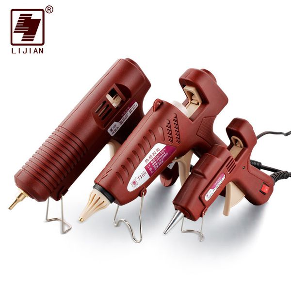 lijian glue gun melt glue gun adjustable temperature mini 11mm professional copper nozzle sticks
lijian glue gun melt glue gun adjustable temperature mini 11mm professional copper nozzle sticks