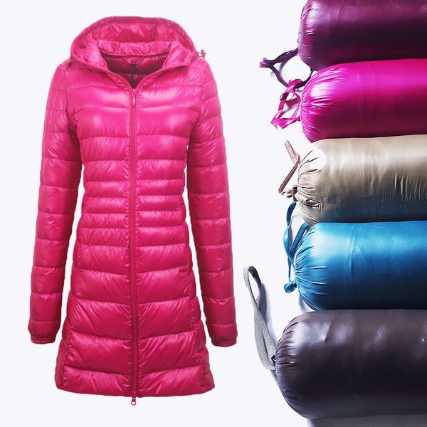 women down coats 2019 autumn winter brands rose hooded collar slim blue long light jackets female wear parkas plus size 7xl, Black
women down coats 2019 autumn winter brands rose hooded collar slim blue long light jackets female wear parkas plus size 7xl, Black