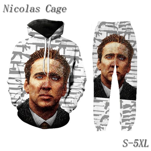 new fashion men/womens famous actor nicolas cage funny 3d print hoodie+pants02, Black
new fashion men/womens famous actor nicolas cage funny 3d print hoodie+pants02, Black