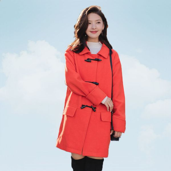2019 new autumn woman coats women fashion college style horn buckle medium long hairy jacket korean winter overcoat female ss722, Black
2019 new autumn woman coats women fashion college style horn buckle medium long hairy jacket korean winter overcoat female ss722, Black