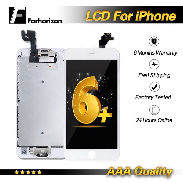 For iphone 6 plu full et lcd part bracket home button flex front camera earpiece crew di play touch creen digitizer hipping
For iphone 6 plu full et lcd part bracket home button flex front camera earpiece crew di play touch creen digitizer hipping