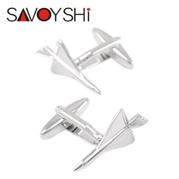 savoyshi aircraft modeling cufflinks for mens shirt cuff silver plane cuff links fashion brand personalized jewelry, Silver;golden
savoyshi aircraft modeling cufflinks for mens shirt cuff silver plane cuff links fashion brand personalized jewelry, Silver;golden