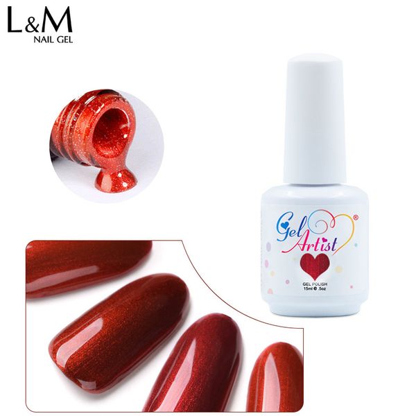 nail gel gelartist brand 6 pcs/lot noble royal glitter series polish shine uv soak off charm nails, Red;pink
nail gel gelartist brand 6 pcs/lot noble royal glitter series polish shine uv soak off charm nails, Red;pink