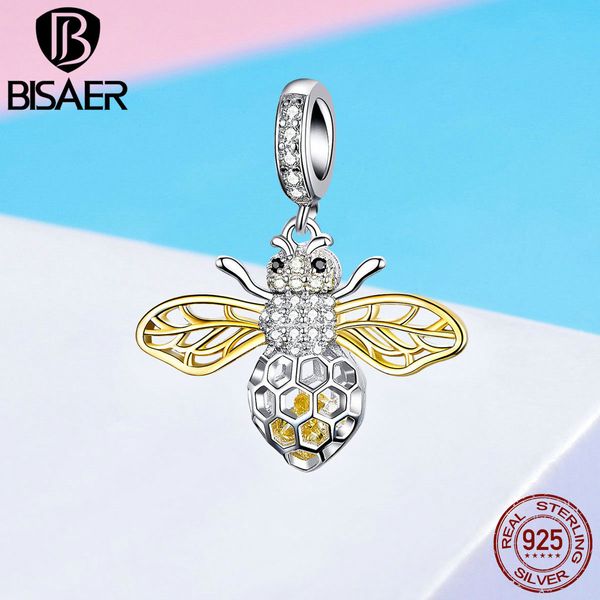 bisaer 925 sterling silver cz crystal bee charms insect bee pendants fit bracelets necklace silver diy jewelry ecc1125
bisaer 925 sterling silver cz crystal bee charms insect bee pendants fit bracelets necklace silver diy jewelry ecc1125