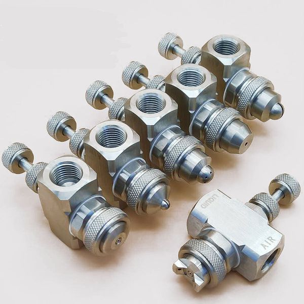 1/4'' adjustable flow rate ss304 air atomizing nozzle,6 styles,garden sprinkler,sprayers,watering kits
1/4'' adjustable flow rate ss304 air atomizing nozzle,6 styles,garden sprinkler,sprayers,watering kits