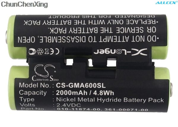 cameron sino 2000mah battery 010-11874-00 for garmin astro 430 handheld, oregon 600, 600t, 650, 650t, striker 4, 4 fishfinder
cameron sino 2000mah battery 010-11874-00 for garmin astro 430 handheld, oregon 600, 600t, 650, 650t, striker 4, 4 fishfinder