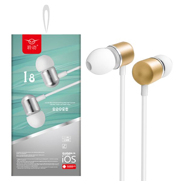 Wired Earphone With Mic Volume Control Metal Noise Cancelling Headset Wire In Ear Headphones 3.5mm Jack Earset HIFI Mini Earbuds For Android
Wired Earphone With Mic Volume Control Metal Noise Cancelling Headset Wire In Ear Headphones 3.5mm Jack Earset HIFI Mini Earbuds For Android