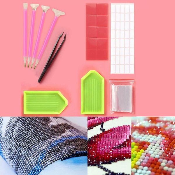 38pcs/set diy 5d diamond painting accessories cross stitch embroidery pen tools kit plastic diamond painting tools, Black
38pcs/set diy 5d diamond painting accessories cross stitch embroidery pen tools kit plastic diamond painting tools, Black