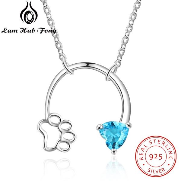 925 sterling silver dog footprints necklaces with heart birthstone personalized necklace & pendant silver 925 fine jewelry
925 sterling silver dog footprints necklaces with heart birthstone personalized necklace & pendant silver 925 fine jewelry