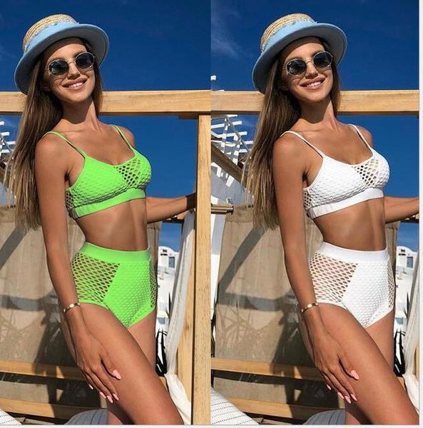 2019 bikini european and american mesh ladies split swimming suit new style
2019 bikini european and american mesh ladies split swimming suit new style