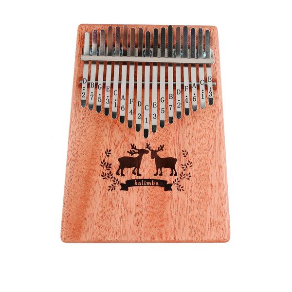 17 keys kalimba thumb piano music wood mahogany body musical instrument with learning book tune hammer for beginner learner
17 keys kalimba thumb piano music wood mahogany body musical instrument with learning book tune hammer for beginner learner
