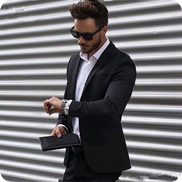 new black slim fit business men suits wedding tuxedos terno groom wear 2 pieces (jacket+pants) groomsmen prom suits costume homme 23, Black;gray
new black slim fit business men suits wedding tuxedos terno groom wear 2 pieces (jacket+pants) groomsmen prom suits costume homme 23, Black;gray