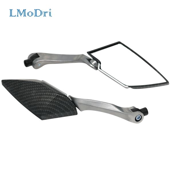 

lmodri universal motorcycle side mirror scooter motorbike rear view mirrors sets moped modification parts 8mm 10mm 2pieces/pair