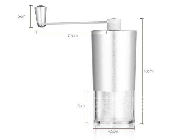 Acrylic Hand Shakes Coffee Grinder Mini New Hand Grinder Machine Coffee Grinder Manual Hand Silver Pepper Mills Stainless Steel
Acrylic Hand Shakes Coffee Grinder Mini New Hand Grinder Machine Coffee Grinder Manual Hand Silver Pepper Mills Stainless Steel