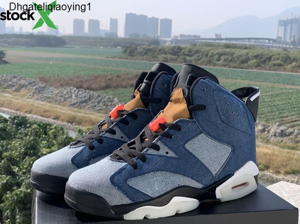 with box 2020 new washed denim blue 6s vi men basketball shoes outdoor sports trainers fashion sneakers good quality with box size 40-47, Black
with box 2020 new washed denim blue 6s vi men basketball shoes outdoor sports trainers fashion sneakers good quality with box size 40-47, Black