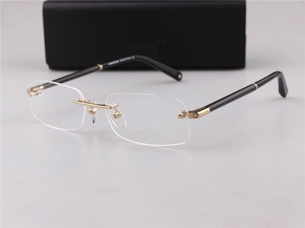 luxury-mb brand new eye 150 men frameless glasses frame gold silver tr90 optical glass prescription eyewear full frame, Black
luxury-mb brand new eye 150 men frameless glasses frame gold silver tr90 optical glass prescription eyewear full frame, Black