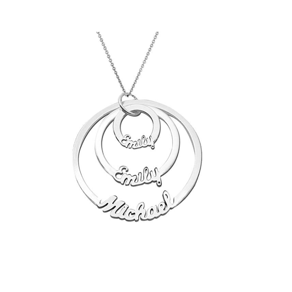 personalized family name necklace 3 circles round pendant custom made with any names christmas jewelry gift for mom grandmother
personalized family name necklace 3 circles round pendant custom made with any names christmas jewelry gift for mom grandmother