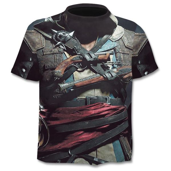 3d gun warrior knife tshirts fake leather jacket t -shirts skull pirate costume tees men streetwear retro harajuku tee shirts size s-6xl, White;black
3d gun warrior knife tshirts fake leather jacket t -shirts skull pirate costume tees men streetwear retro harajuku tee shirts size s-6xl, White;black