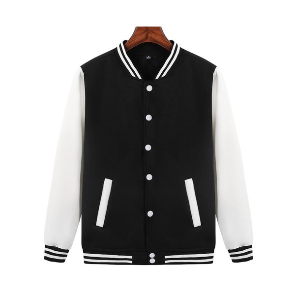 2019 comfortable autumn and winter youth men and women black/whitebutton cotton baseball uniform jh-020-033
2019 comfortable autumn and winter youth men and women black/whitebutton cotton baseball uniform jh-020-033