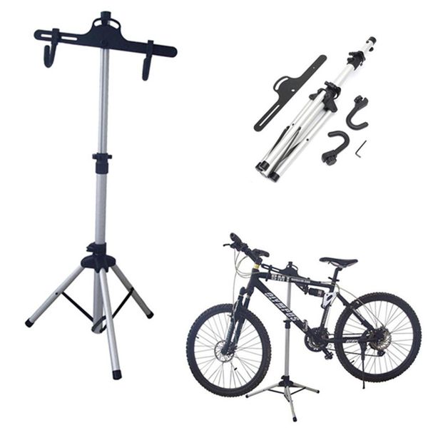 132cm pesado liga de alumínio bicicleta reparação suporte ajustável fold bicicleta rack titular de armazenamento suporte bici
132cm pesado liga de alumínio bicicleta reparação suporte ajustável fold bicicleta rack titular de armazenamento suporte bici