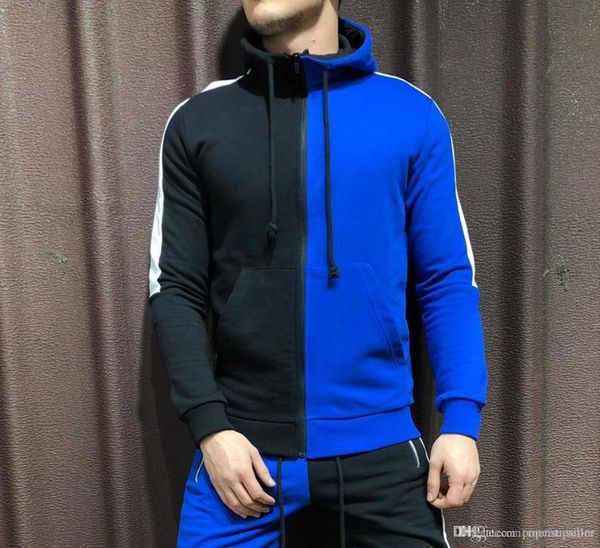 autumn new hoodies mens clothing spring colors patchwork zipper up designer pullovers sweatshirts, Black
autumn new hoodies mens clothing spring colors patchwork zipper up designer pullovers sweatshirts, Black
