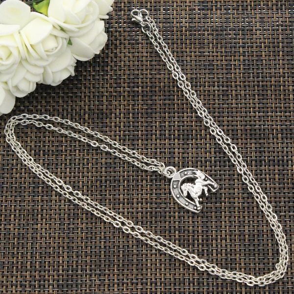 new fashion necklace horse horseshoe 23x18mm silver pendants short long women men colar gift jewelry choker
new fashion necklace horse horseshoe 23x18mm silver pendants short long women men colar gift jewelry choker