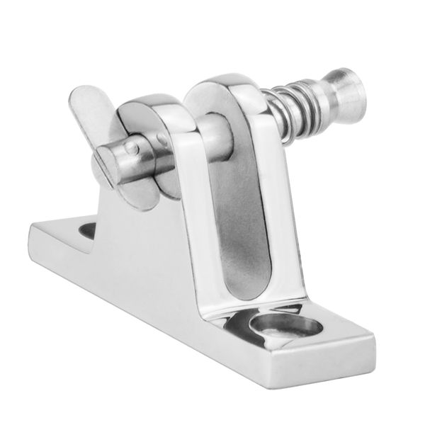 316 из нержавеющей стали marine 90 градусов лодка бимини top 2 отверстия deck петля с quick release pin flat mount
316 из нержавеющей стали marine 90 градусов лодка бимини top 2 отверстия deck петля с quick release pin flat mount