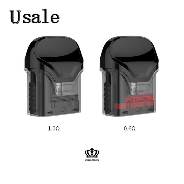 Uwell Crown Картридж 3мл Емкость бака с 0.6ohm 1.0ohm Катушки Замена картриджей для Crown Pod Kit 100% оригинал
Uwell Crown Картридж 3мл Емкость бака с 0.6ohm 1.0ohm Катушки Замена картриджей для Crown Pod Kit 100% оригинал