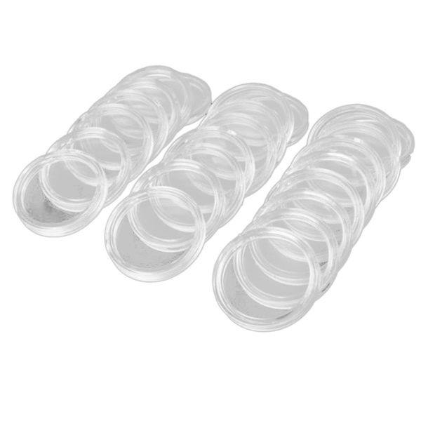 100pcs 21mm round clear plastic coin holder capsules box storage clear round display cases coin holders other home storage organization
100pcs 21mm round clear plastic coin holder capsules box storage clear round display cases coin holders other home storage organization