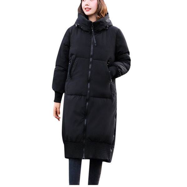 2019 fashion women winter hooded warm coat slim plus size 5xl cotton padded basic jacket female pocket long jaqueta feminina, Black
2019 fashion women winter hooded warm coat slim plus size 5xl cotton padded basic jacket female pocket long jaqueta feminina, Black