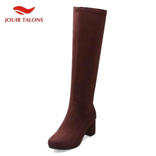 jouir 2020 plus size 34-48 thick heels dropship mid calf boots woman shoes lace up office lady shoes woman boots female, Black
jouir 2020 plus size 34-48 thick heels dropship mid calf boots woman shoes lace up office lady shoes woman boots female, Black