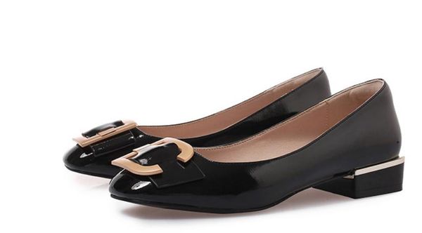 2019 women's shoes in spring and autumn with new style low heel square head bowknot #129, Black
2019 women's shoes in spring and autumn with new style low heel square head bowknot #129, Black