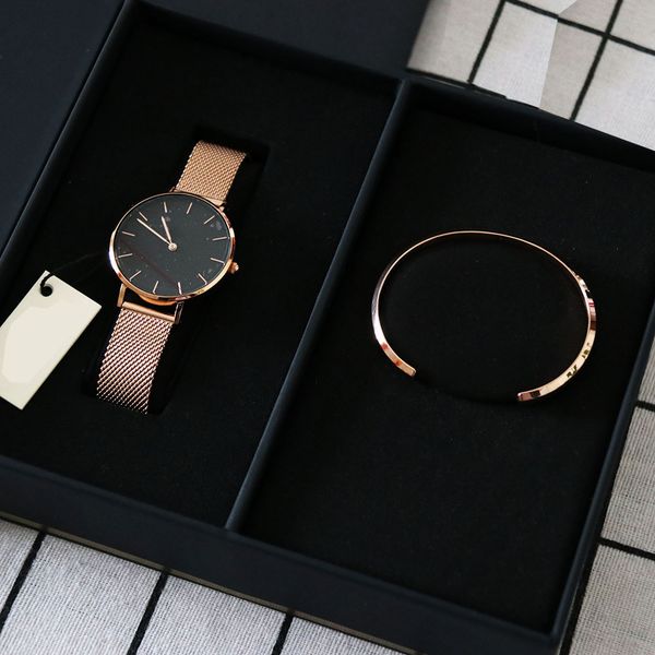 version combination 28mm & 32mm & 36mm women watch + women bracelet + black box + black bag, Slivery;brown
version combination 28mm & 32mm & 36mm women watch + women bracelet + black box + black bag, Slivery;brown