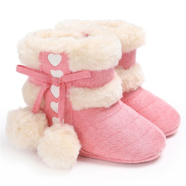 winter baby girls boots bow-knot loving heart pom ball toddler kids first walkers shoes infant snow boots warm booties 0-18m a20, Black;grey
winter baby girls boots bow-knot loving heart pom ball toddler kids first walkers shoes infant snow boots warm booties 0-18m a20, Black;grey