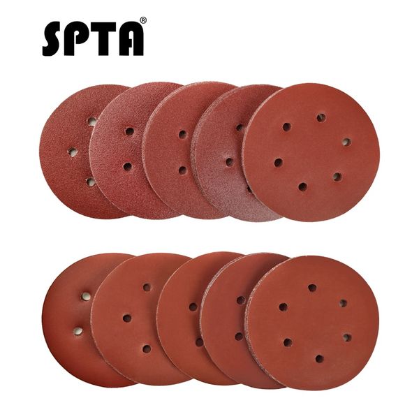 spta 100pcs 6" grit 40#-2000# sanding discs pad 6-hole kit for drill grinder rotary tools hook&loop alumina sander sand paper
spta 100pcs 6" grit 40#-2000# sanding discs pad 6-hole kit for drill grinder rotary tools hook&loop alumina sander sand paper