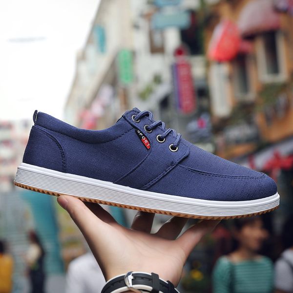 fashion tide men's casual shoes canvas trend wild shoes comfortable breathable casual men's walking, Black
fashion tide men's casual shoes canvas trend wild shoes comfortable breathable casual men's walking, Black