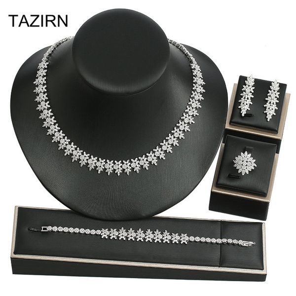 formal party prom dress crystal necklace bracelet earrings rings full jewelry sets cubic zirconia wedding bridal jewelry sets, Silver
formal party prom dress crystal necklace bracelet earrings rings full jewelry sets cubic zirconia wedding bridal jewelry sets, Silver