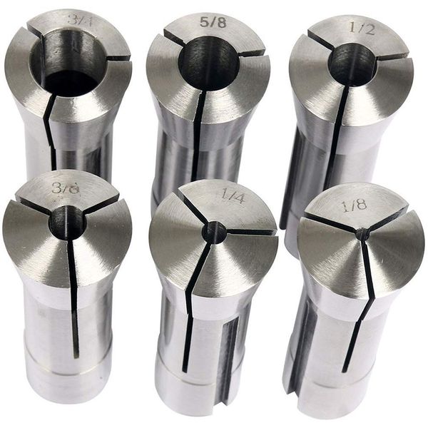6pcs precision r8 collet set 1/8-3/4 inch mill chuck holder r8 collet chuck holder
6pcs precision r8 collet set 1/8-3/4 inch mill chuck holder r8 collet chuck holder