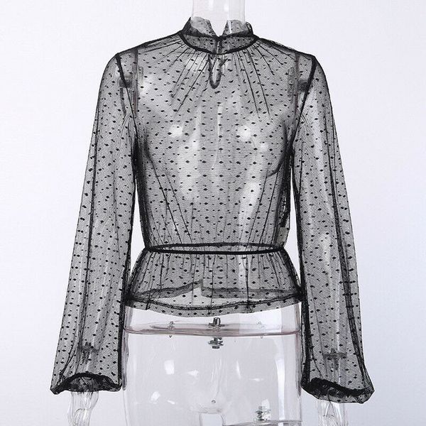 новые женщины mesh sheer блуза прозрачного фонарь с длинным рукавом блузы вскользь сыпучей прозрачной черной рубашкой женского blusas #b, White
новые женщины mesh sheer блуза прозрачного фонарь с длинным рукавом блузы вскользь сыпучей прозрачной черной рубашкой женского blusas #b, White