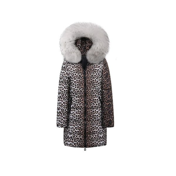 womens designer long down coat leopard pattern thick jackets printing womens winter fur collar hooded clothes 7 styles, Black
womens designer long down coat leopard pattern thick jackets printing womens winter fur collar hooded clothes 7 styles, Black