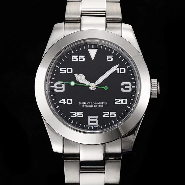 2019 Top Luxury Air King Нержавеющая Сталь Сапфировое Стекло Зеркало Автоматические Механи
2019 Top Luxury Air King Нержавеющая Сталь Сапфировое Стекло Зеркало Автоматические Механи